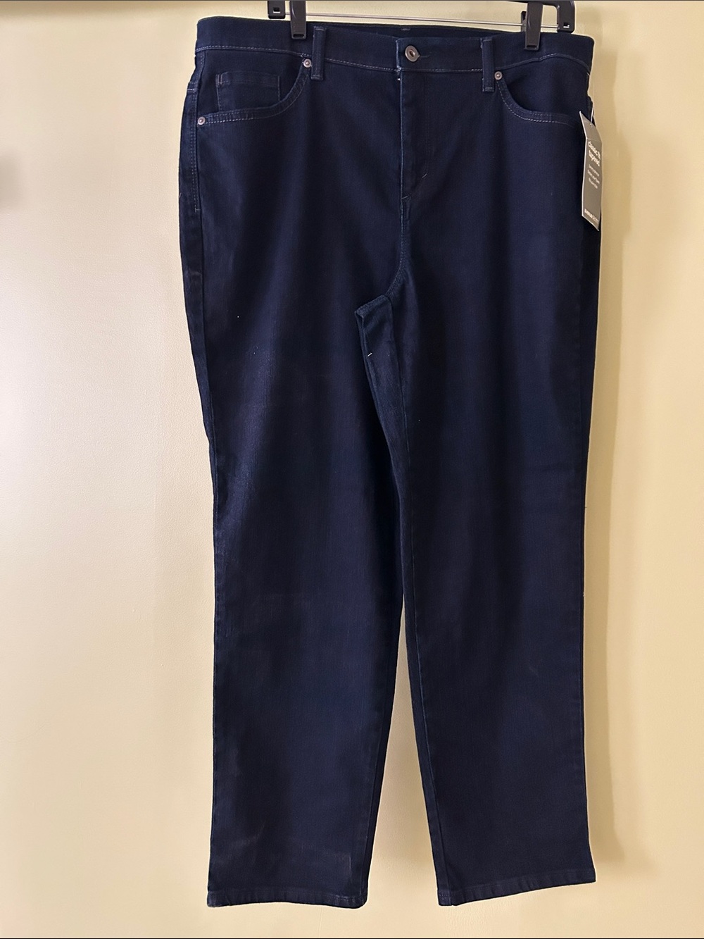 Classic Straight-Leg Women's Pants - Navy